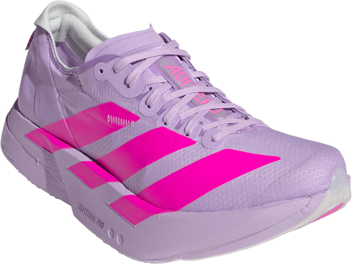 adidas Adizero Adios Pro 4 Womens Running Shoes - Purple