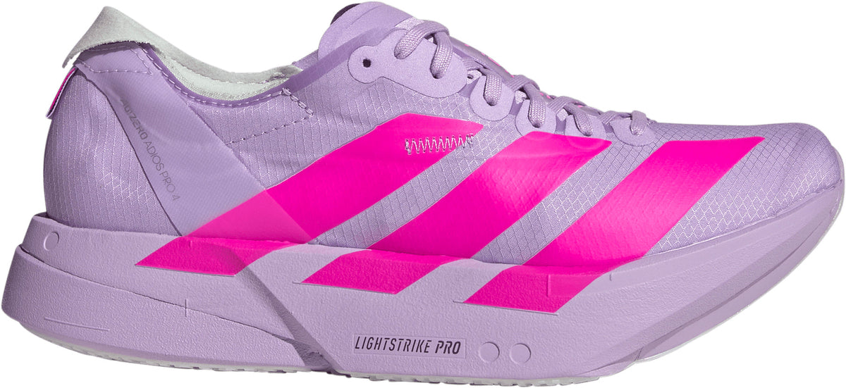 adidas Adizero Adios Pro 4 Womens Running Shoes - Purple
