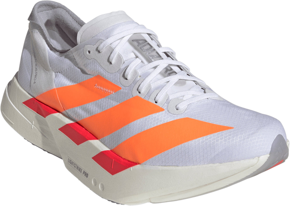 adidas Adizero Adios Pro 4 Mens Running Shoes - White