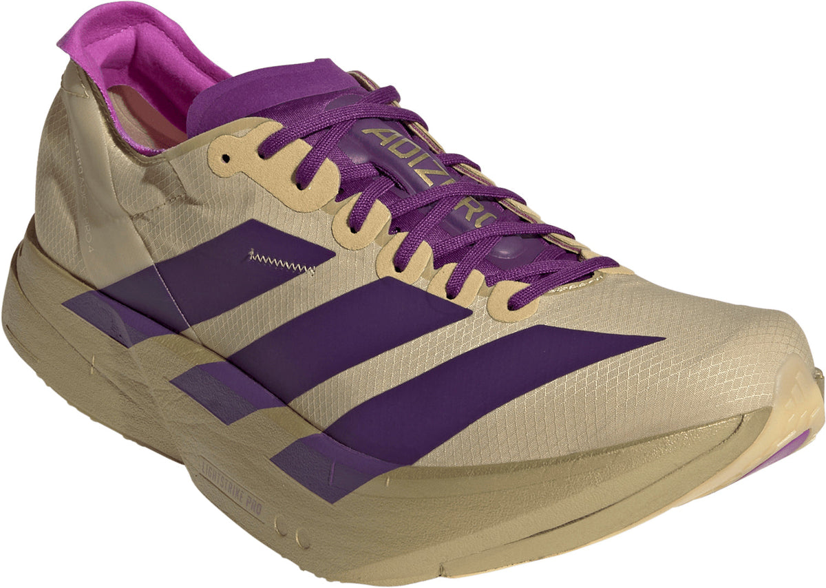 adidas Adizero Adios Pro 4 Mens Running Shoes - Beige