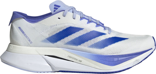 adidas Adizero Boston 12 Womens Running Shoes - White