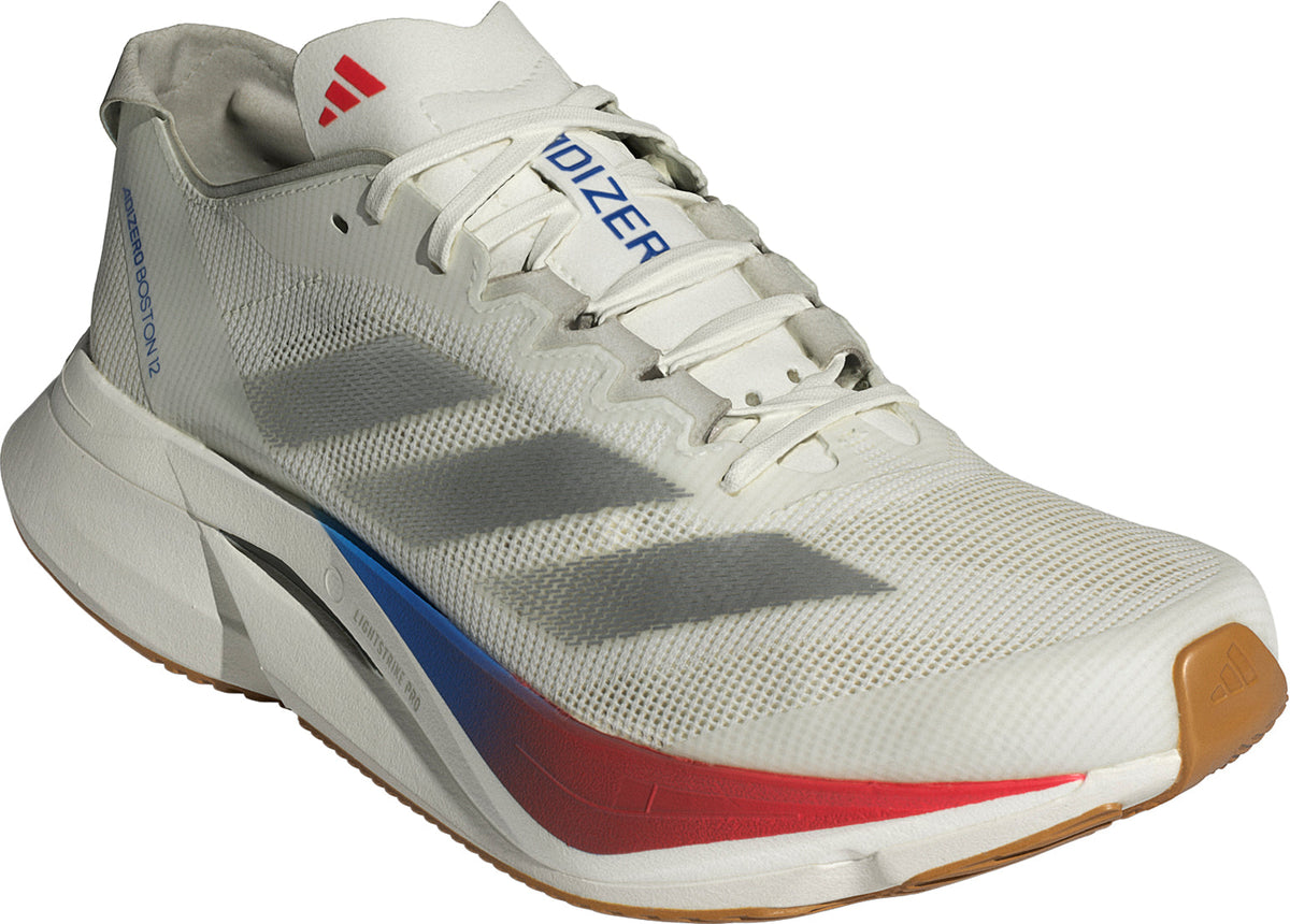 adidas Adizero Boston 12 Womens Running Shoes - White