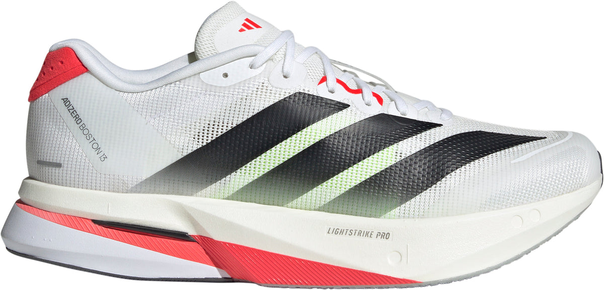 adidas Adizero Boston 13 Mens Running Shoes - White