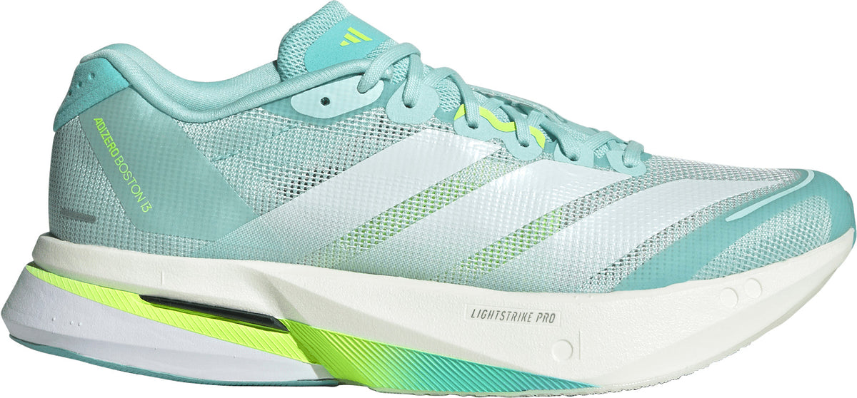 adidas Adizero Boston 13 Womens Running Shoes - Green