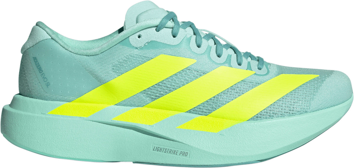 adidas Adizero EVO SL Womens Running Shoes - Green