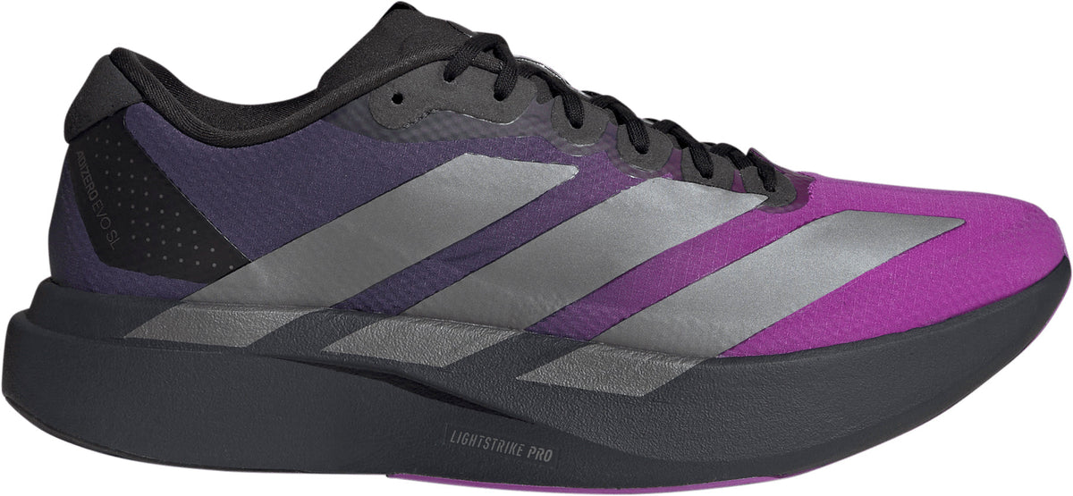 adidas Adizero EVO SL Woven Mens Running Shoes - Grey