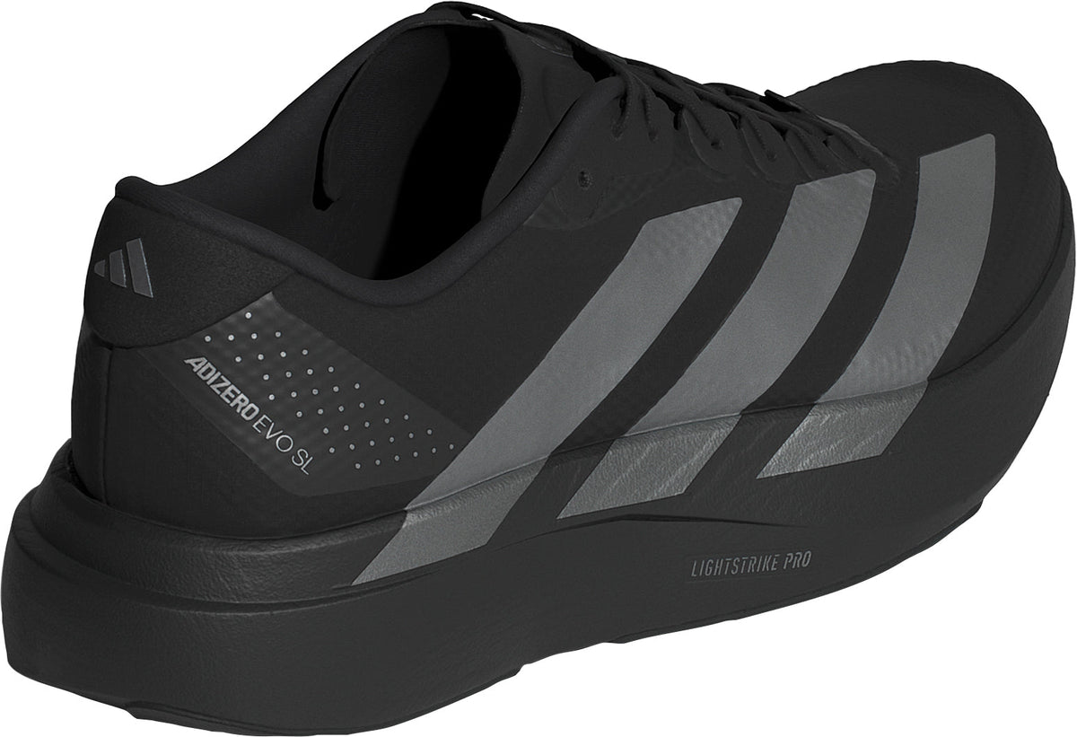 adidas Adizero EVO SL Woven Mens Running Shoes - Black