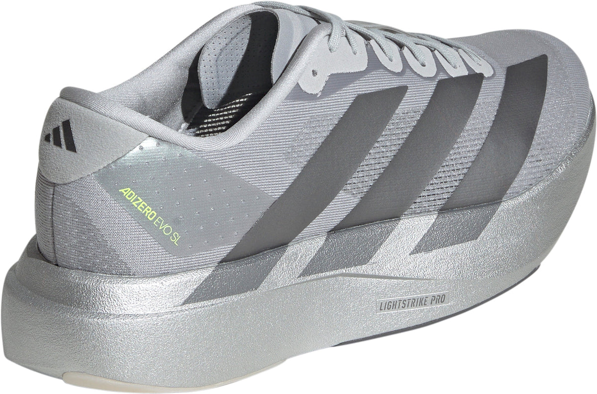 adidas Adizero EVO SL Mens Running Shoes - Grey