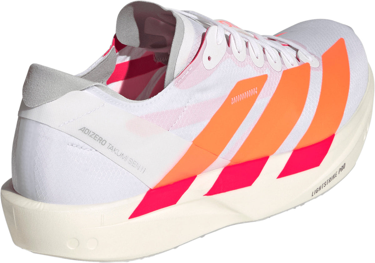 adidas Adizero Takumi Sen 11 Mens Running Shoes - White