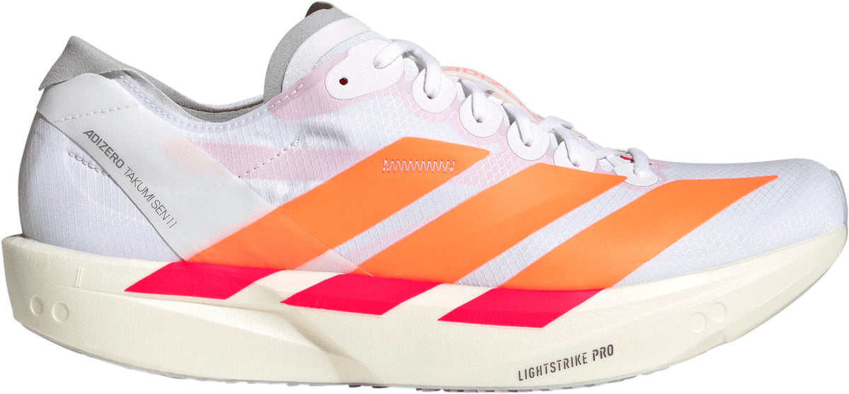 adidas Adizero Takumi Sen 11 Mens Running Shoes - White