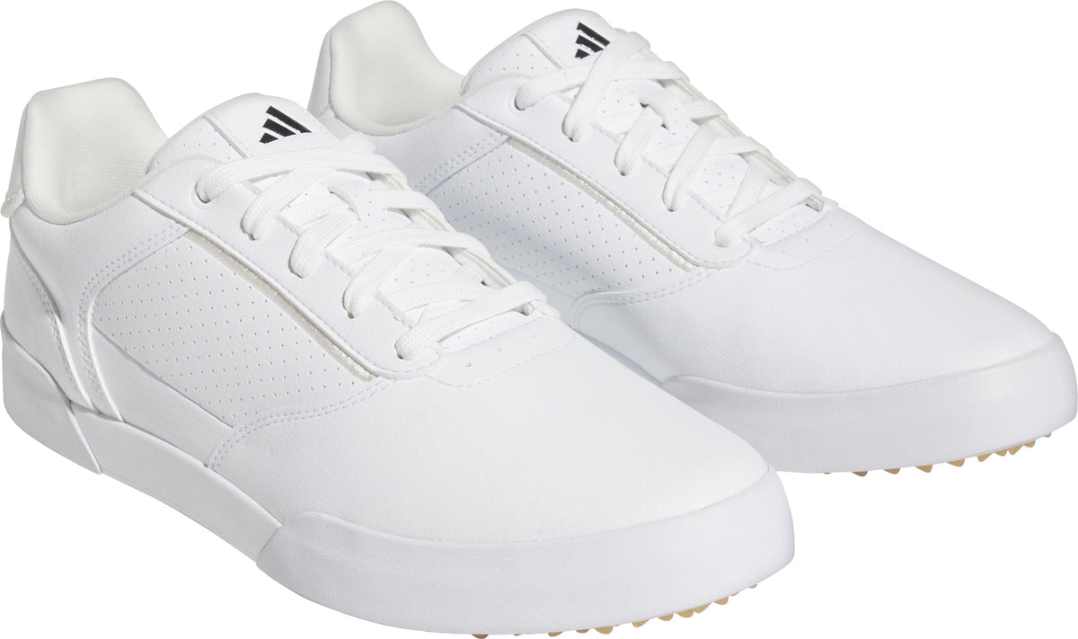 adidas RetroCross Spikeless Mens Golf Shoes - White