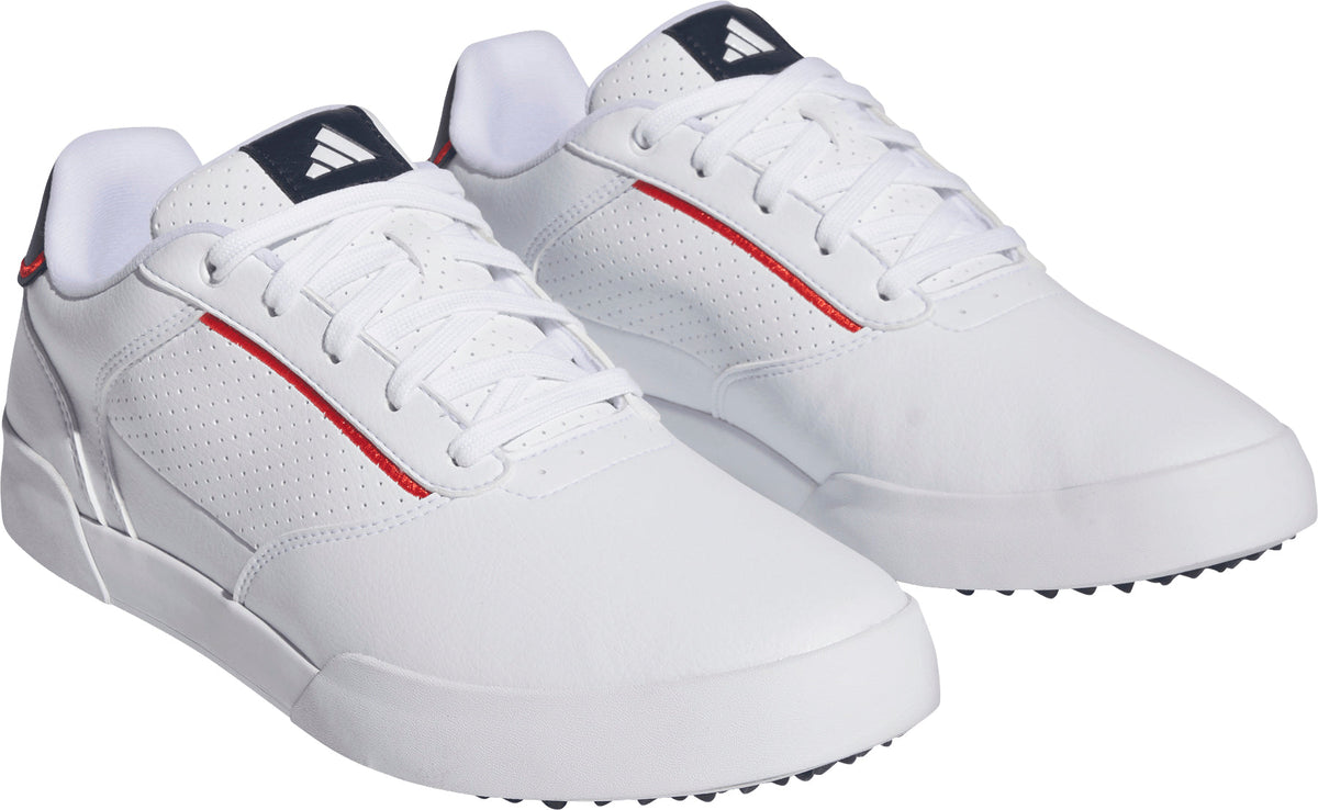 adidas RetroCross Spikeless Mens Golf Shoes - White