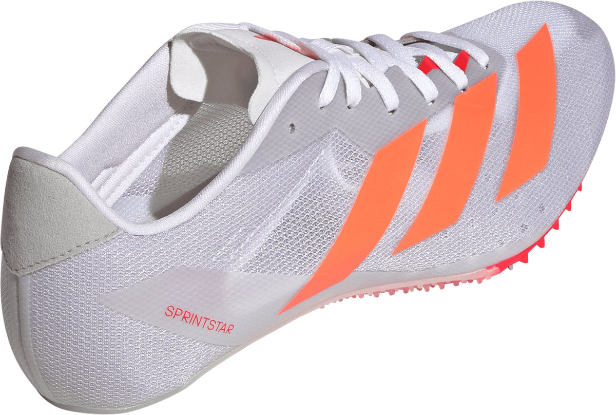 adidas Sprintstar Running Spikes - White
