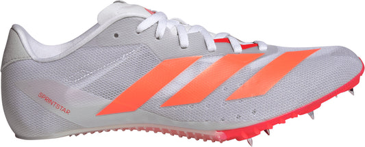 adidas Sprintstar Running Spikes - White