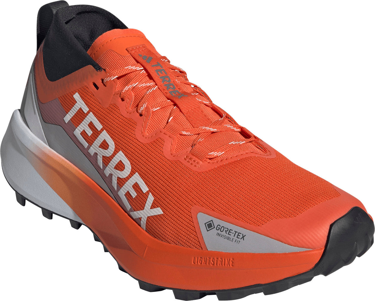 adidas Terrex Agravic GORE-TEX Mens Trail Running Shoes - Orange