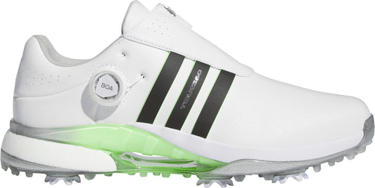 adidas Tour360 24 BOA Mens Golf Shoes - White