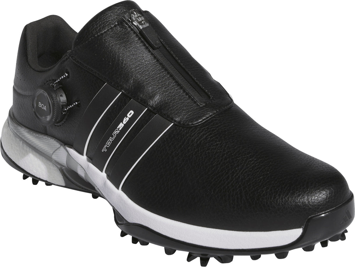 adidas Tour360 24 BOA Mens Golf Shoes - Black
