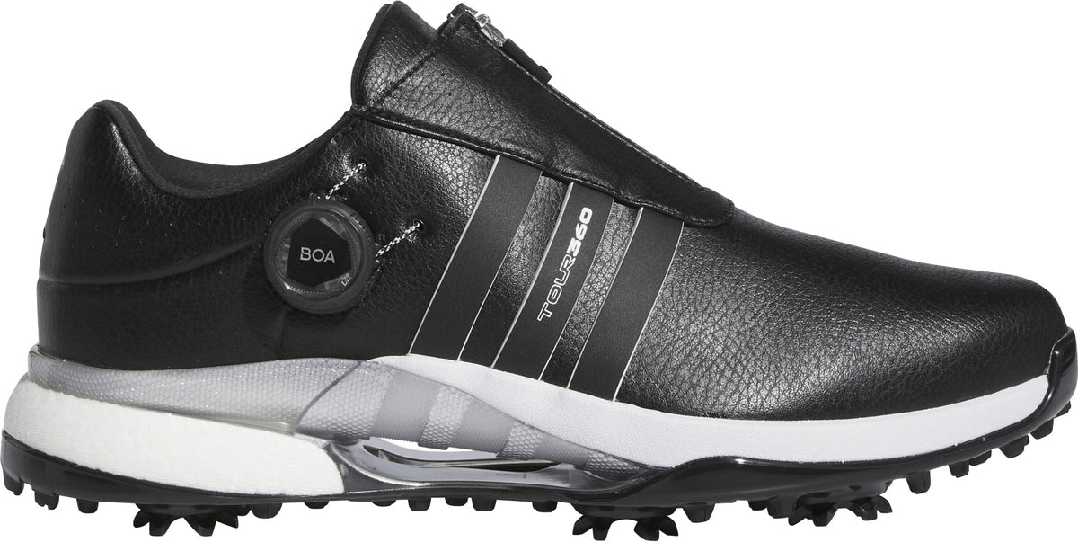 adidas Tour360 24 BOA Mens Golf Shoes - Black