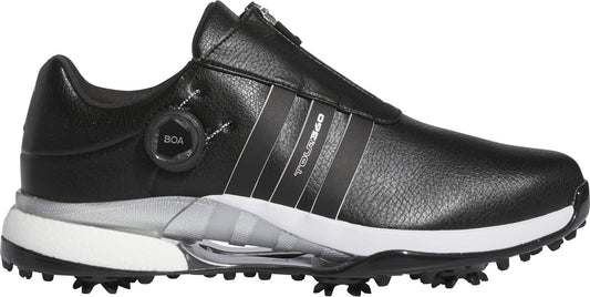 adidas Tour360 24 BOA Mens Golf Shoes - Black