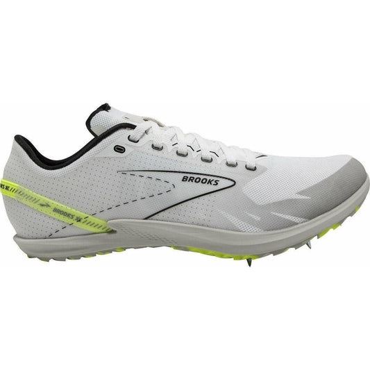 Brooks Draft XC Cross Country Spikes - White
